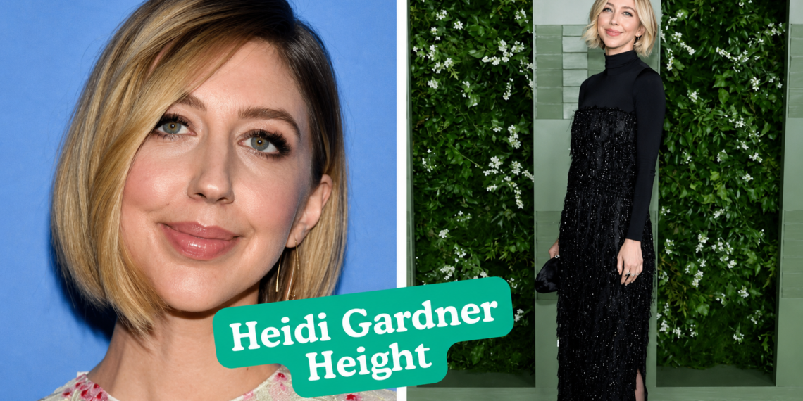 Heidi Gardner Height